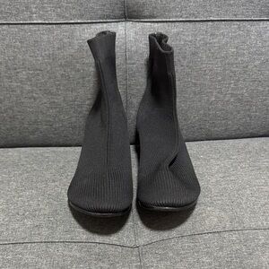 Pashion Footwear Elegant Black Ankle Boots
